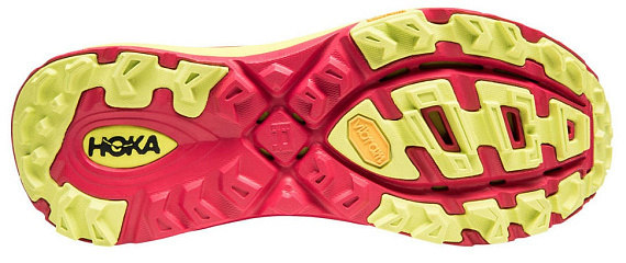 Кроссовки мужские Hoka Mafate Speed 2 TrueRed/Citrus - Фото 2 большая
