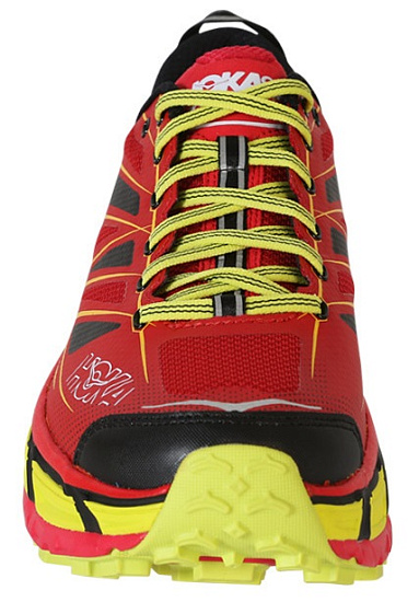 Кроссовки мужские Hoka Mafate Speed 2 TrueRed/Citrus - Фото 3 большая