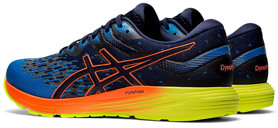Кроссовки мужские ASICS Dynaflyte 4 Peacoat/Flash Coral - Фото 6 большая