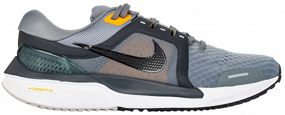 Кроссовки мужские Nike Air Zoom Vomero 16 Cool Grey/Black-Anthracite/Kumquat - Фото 1 большая