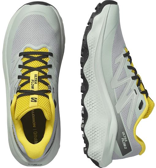 Кроссовки мужские Salomon Ultra Flow 2 Wrought Iron/Metal/Incaberry - Фото 5 большая