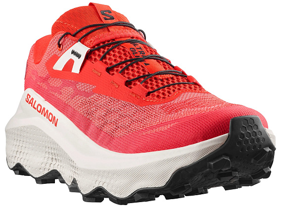 Кроссовки мужские Salomon Ultra Glide 4 Fiery Red/Vanilla Ice/Black - Фото 2 большая