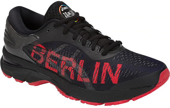 Кроссовки мужские ASICS Gel-Kayano 25 Berlin Black/Classic Red - Фото 7 большая