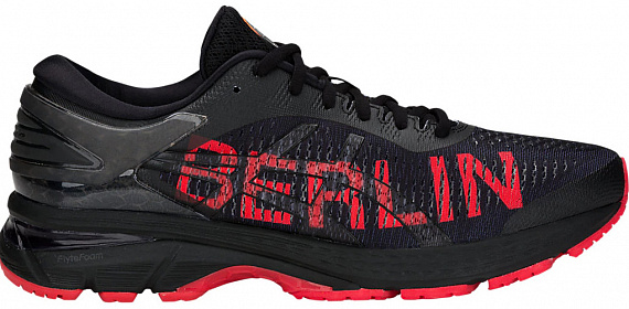 Кроссовки мужские ASICS Gel-Kayano 25 Berlin Black/Classic Red - Фото 1 большая