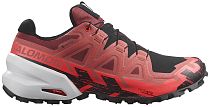 Кроссовки Salomon Spikecross 6 Gtx Cow Hide/Black/Coral