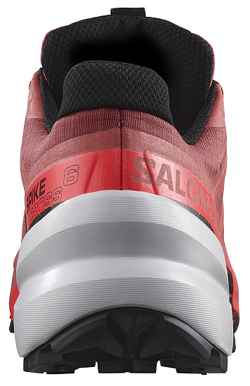 Кроссовки Salomon Spikecross 6 Gtx Cow Hide/Black/Coral - Фото 6 большая