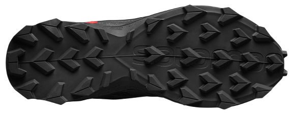 Кроссовки мужские Salomon Supercross Blast GTX Bk/Bk/Bk - Фото 4 большая