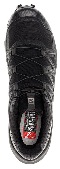Кроссовки мужские Salomon Speedcross 5 Wide Black/Bk/Pha - Фото 5 большая