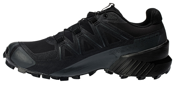 Кроссовки мужские Salomon Speedcross 5 Gtx Black/Bk/Phan - Фото 7 большая