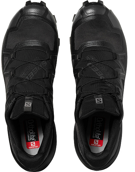 Кроссовки мужские Salomon Speedcross 5 Gtx Black/Bk/Phan - Фото 3 большая