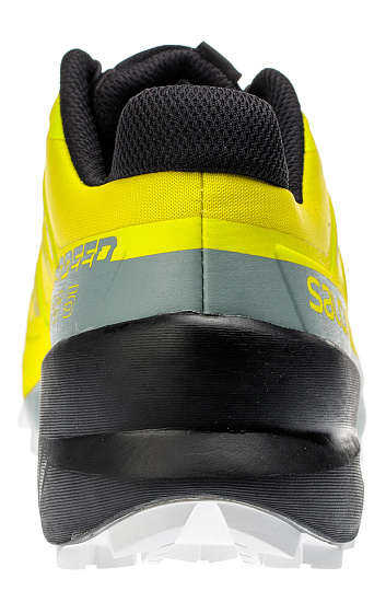 Кроссовки мужские Salomon Speedcross 5 Sulphur Spring/Bk - Фото 3 большая