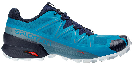 Кроссовки мужские Salomon Speedcross 5 Fjord Blue/Navy B - Фото 1 большая