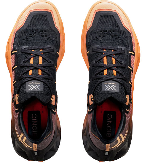 Кроссовки X-Bionic Terraskin X01 X Black/Dark Peach/Fresh Peach - Фото 2 большая