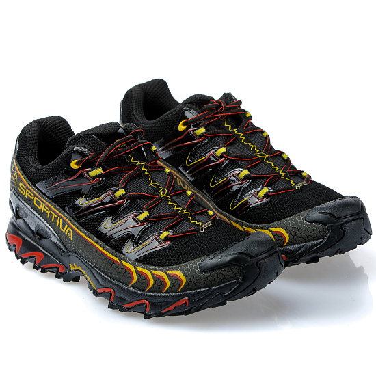 Кроссовки мужские La Sportiva Ultra Raptor GTX Black/Yellow - Фото 2 большая
