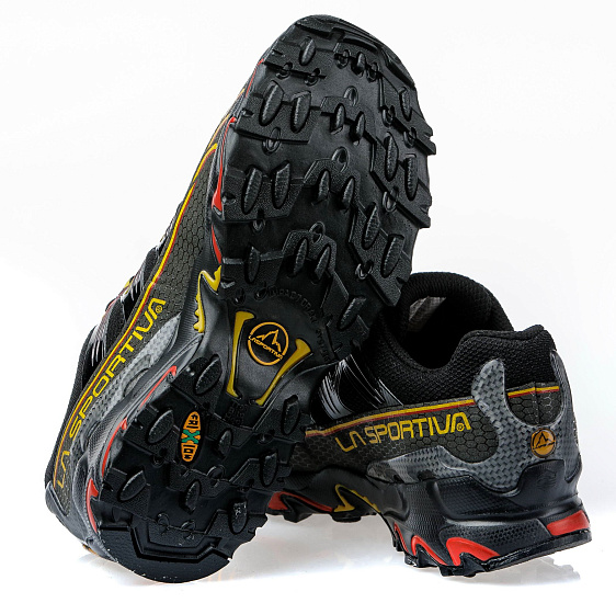 Кроссовки мужские La Sportiva Ultra Raptor GTX Black/Yellow - Фото 3 большая