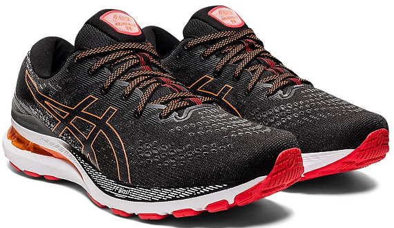 Кроссовки мужские ASICS Gel-Kayano 28 Black/Clay Grey - Фото 2 большая
