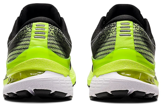 Кроссовки мужские ASICS Gel-Kayano 28 Black/Hazard Green - Фото 5 большая