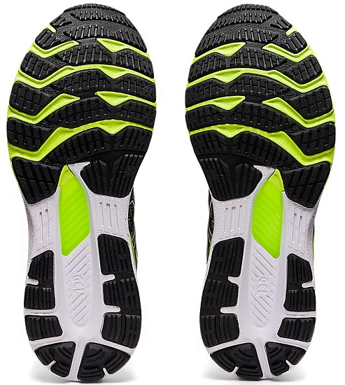Кроссовки мужские ASICS Gel-Kayano 28 Black/Hazard Green - Фото 7 большая
