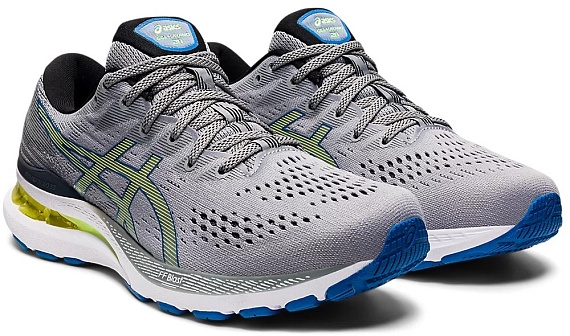 Кроссовки мужские ASICS Gel-Kayano 28 Sheet Rock/Hazard Green - Фото 2 большая