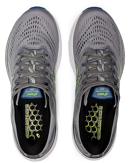 Кроссовки мужские ASICS Gel-Kayano 28 Sheet Rock/Hazard Green - Фото 6 большая