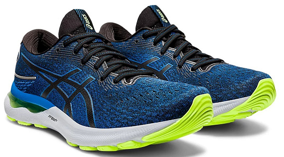 Кроссовки мужские ASICS Gel-Nimbus 24 Black/Lake Drive - Фото 2 большая