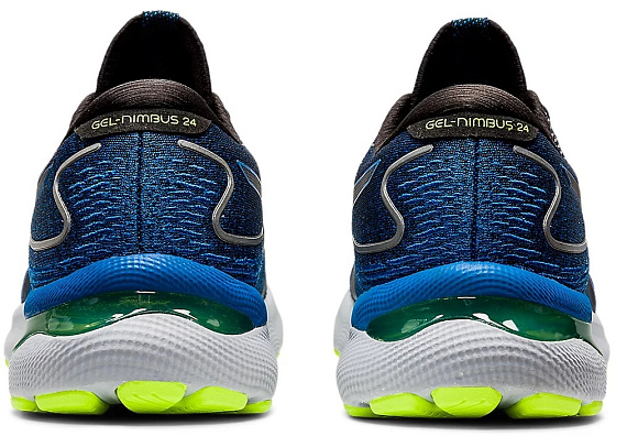 Кроссовки мужские ASICS Gel-Nimbus 24 Black/Lake Drive - Фото 5 большая