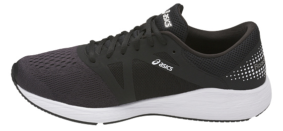 Кроссовки мужские ASICS RoadHawk FF Black/White/Silver - Фото 2 большая