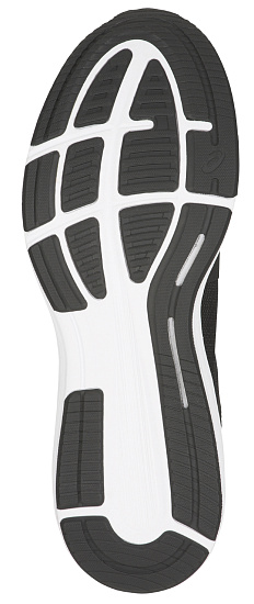 Кроссовки мужские ASICS RoadHawk FF Black/White/Silver - Фото 5 большая