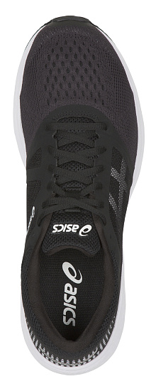 Кроссовки мужские ASICS RoadHawk FF Black/White/Silver - Фото 6 большая