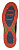 Кроссовки мужские ASICS GEL-FujiTrabuco 6 Insignia Blue/Black/Red Clay - Фото 4 малая