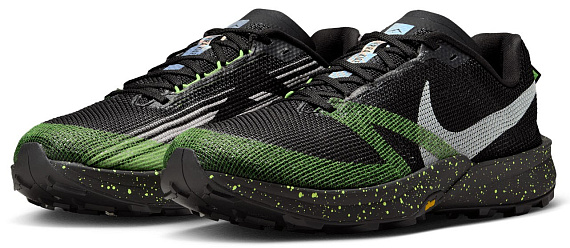 Кроссовки мужские Nike Terra Kiger 10 Black/Volt Ice/Tattoo/Phantom - Фото 3 большая