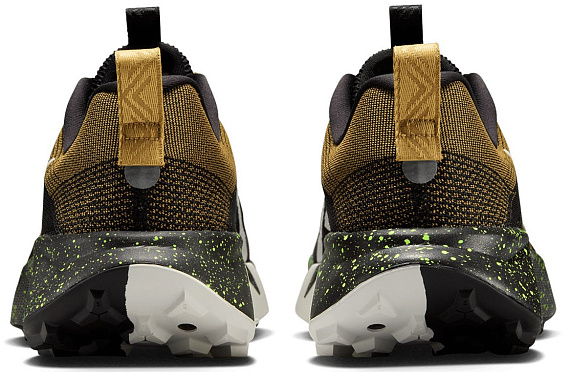 Кроссовки мужские Nike Reactx Wildhorse 10 Black/Peat Moss/Volt Ice/Phantom - Фото 5 большая