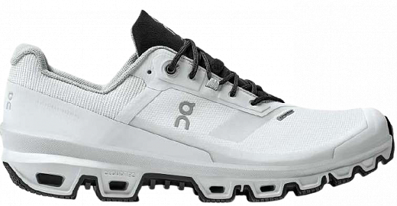 Кроссовки мужские On Cloudventure Waterproof Glacier/Black - Фото 1 большая