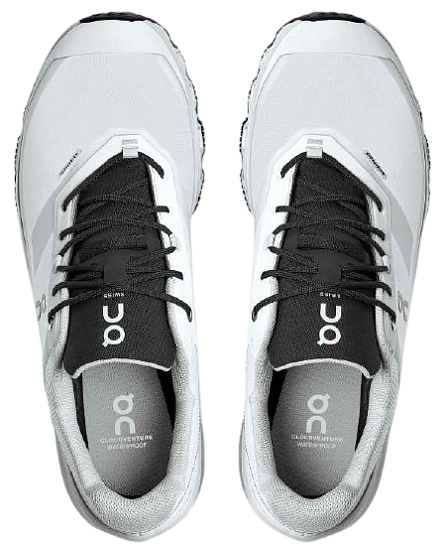 Кроссовки мужские On Cloudventure Waterproof Glacier/Black - Фото 2 большая