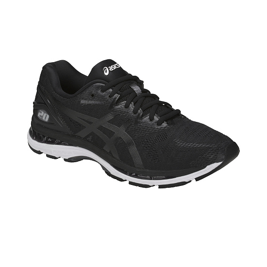 Кроссовки мужские ASICS Gel-Nimbus 20 Black/White/Carbon - Фото 3 большая