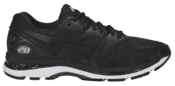 asics nimbus 20 black black carbon