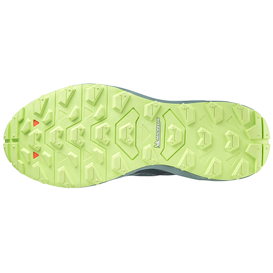 Кроссовки мужские Mizuno Wave Daichi 7 OrionB/MistyB/NeoLime - Фото 2 большая
