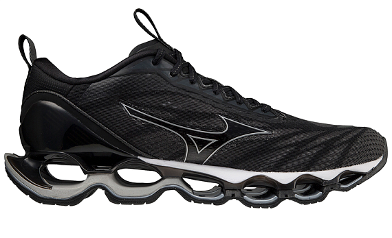 Кроссовки Mizuno Wave Prophecy 11 DShadow/Silver/Black - Фото 2 большая