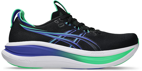 Кроссовки мужские ASICS Gel-Nimbus 28 Black/Cobalt Burst - Фото 1 большая