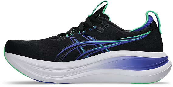 Кроссовки мужские ASICS Gel-Nimbus 28 Black/Cobalt Burst - Фото 4 большая