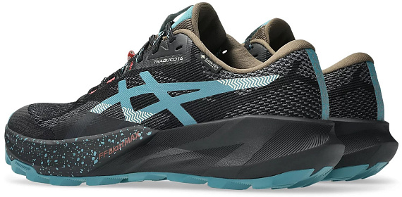 Кроссовки мужские ASICS Trabuco 14 Gtx Black/Misty Pine - Фото 3 большая