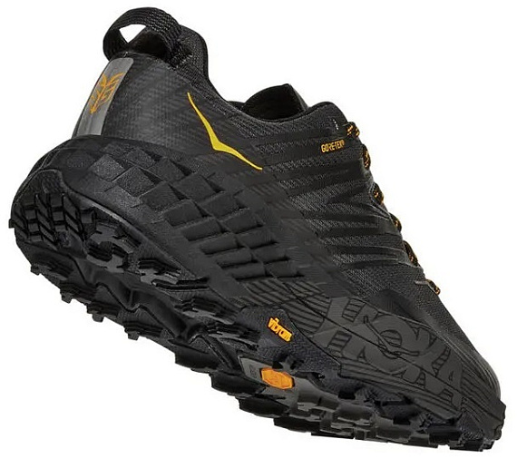 Кроссовки мужские Hoka Speedgoat 4 GTX Anthracite/Dark Gull Grey - Фото 6 большая