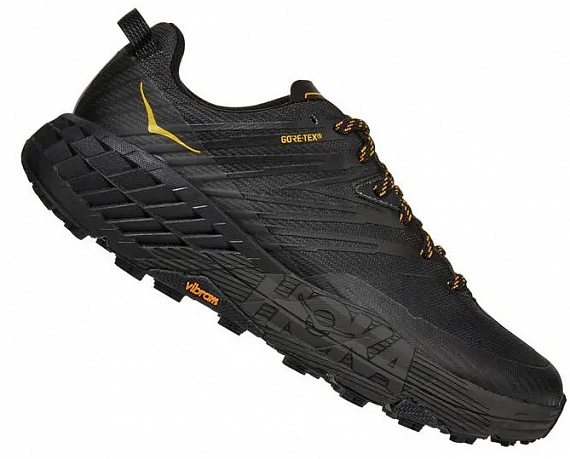 Кроссовки мужские Hoka Speedgoat 4 GTX Anthracite/Dark Gull Grey - Фото 1 большая