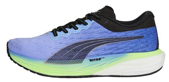 Кроссовки мужские Puma Deviate Nitro 2 Royal Sapphire/Elektro Purple - Фото 2 большая