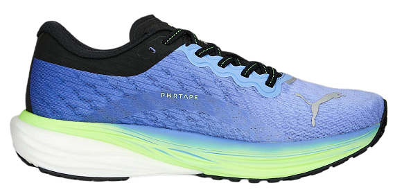 Кроссовки мужские Puma Deviate Nitro 2 Royal Sapphire/Elektro Purple - Фото 4 большая