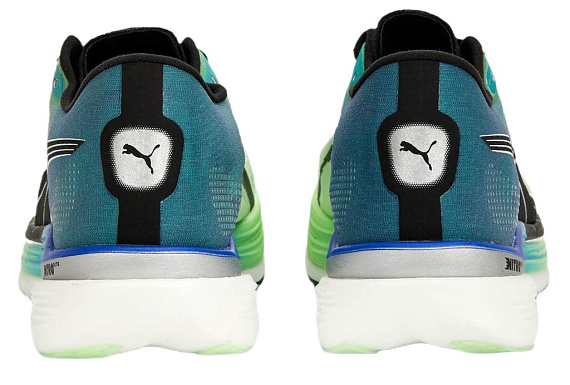 Кроссовки мужские Puma Deviate Nitro Elite 2 Fizzy Lime/Royal Sapphire/Puma Black - Фото 6 большая