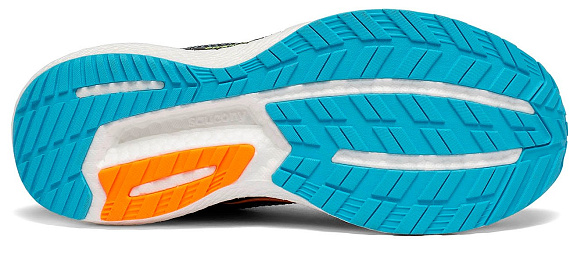 Кроссовки мужские Saucony Triumph 18 Future Black - Фото 3 большая