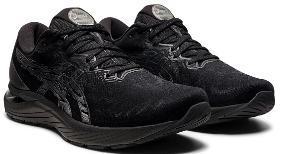 Кроссовки мужские ASICS Gel-Cumulus 23 Black/Graphite Grey - Фото 2 большая