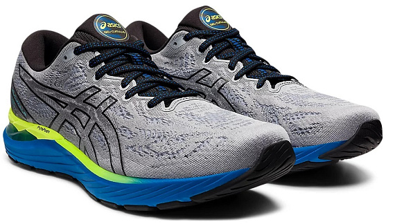 Кроссовки мужские ASICS Gel-Cumulus 23 Sheet Rock/Black - Фото 2 большая