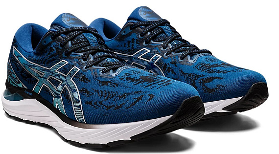 Кроссовки мужские ASICS Gel-Cumulus 23 Mako Blue/Pure Silver - Фото 2 большая